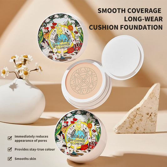 Beauty CC Cream Concealer Foundation With Mirror Powder Puff