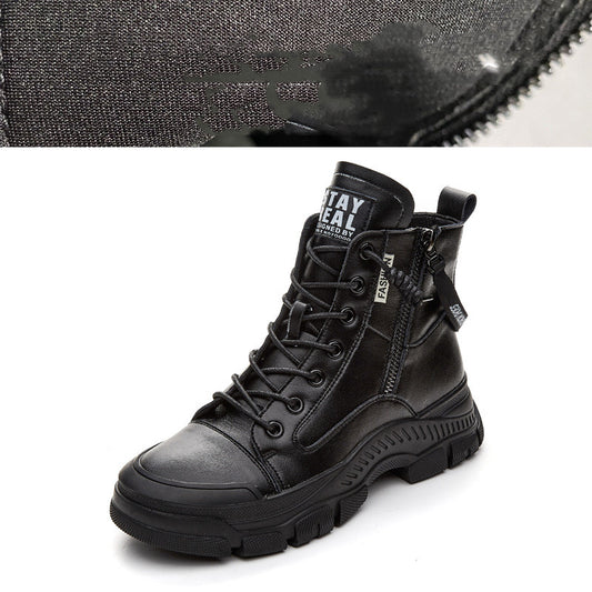 All-match Casual Single Lining Women's Short Boots Women's Shoes