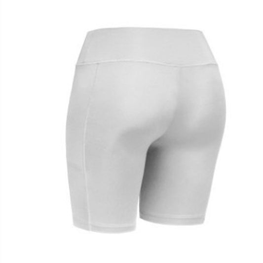 Pocket Five-Point Pants High-Waist Stretch Sports Yoga Pants