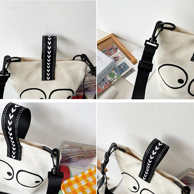 Canvas Bag For Women's Versatile Carrying
