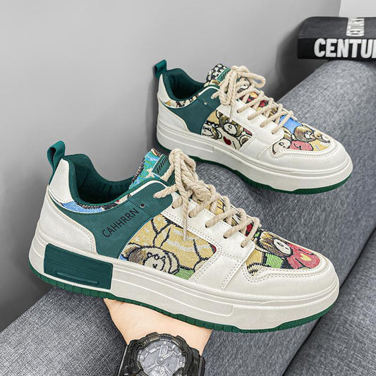 Herresko Stilfuld Sneaker Sportssko til Studerende