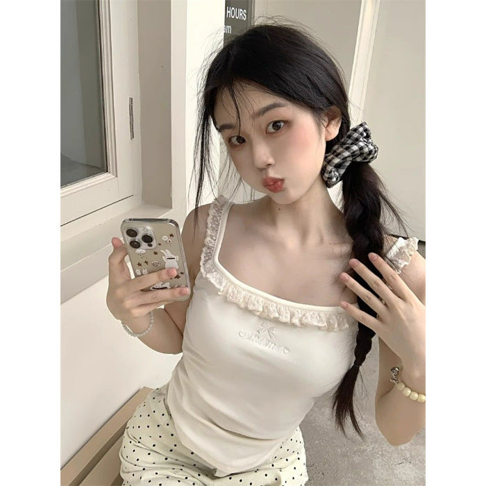 Slimming Cropped Modal Sleeveless Top