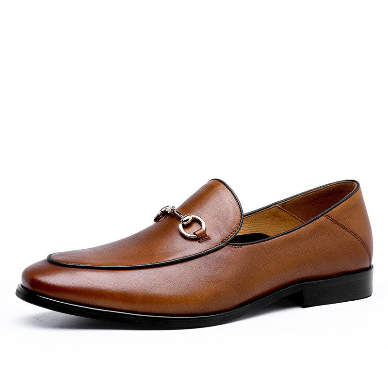 Men's leather shoes