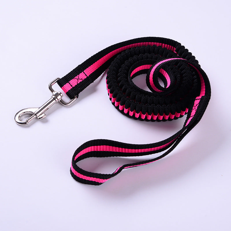 New outdoor dog elastic traction rope