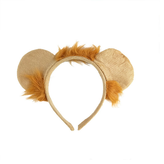 Masquerade performance props lion headband headdress