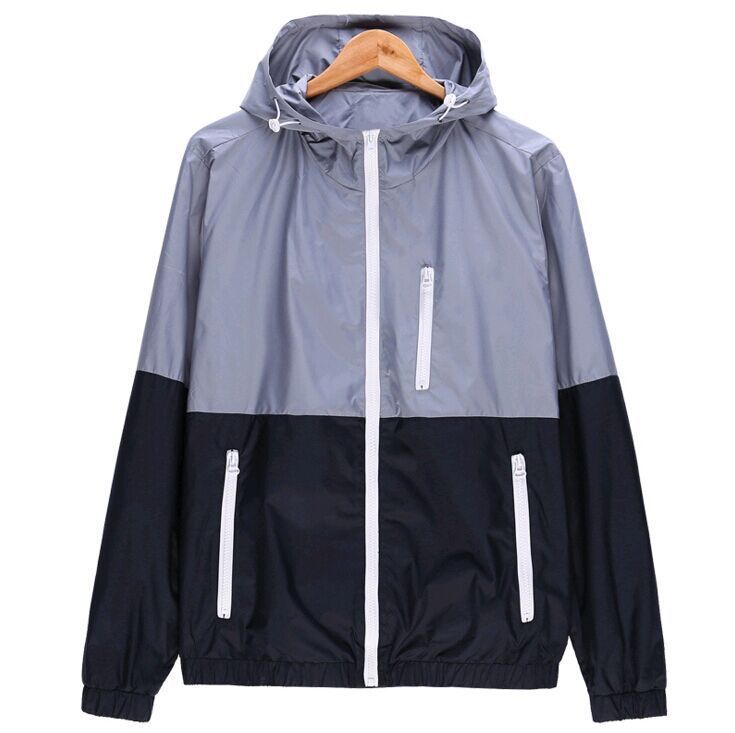 Long sleeve fashion city hooded collar skin suit