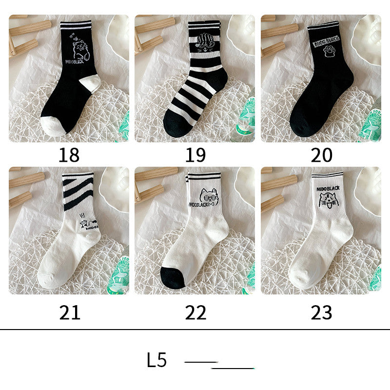 Blue Planet Socks Women's Medium Stockings Cotton
