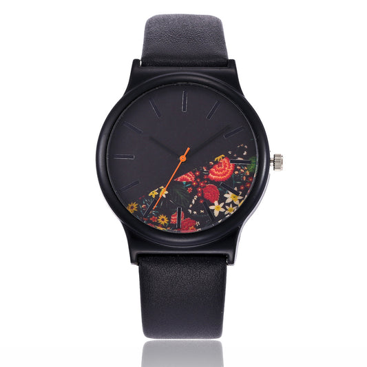 Printed trendy watch Chinese style