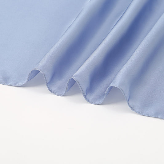 Simple And Versatile Satin Plain Handkerchief