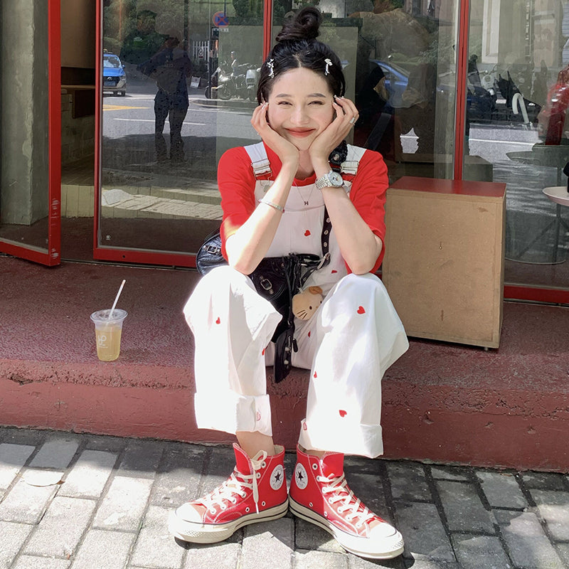 Mode personlighed cowboy overalls dame