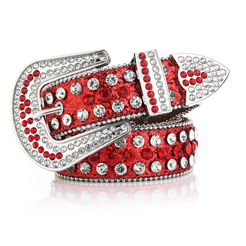 Fashion New Decorative Diamond Inlaid Women's Belt