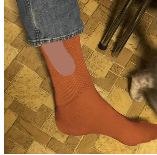 Spoof Mid-calf Socks Funny Tintin