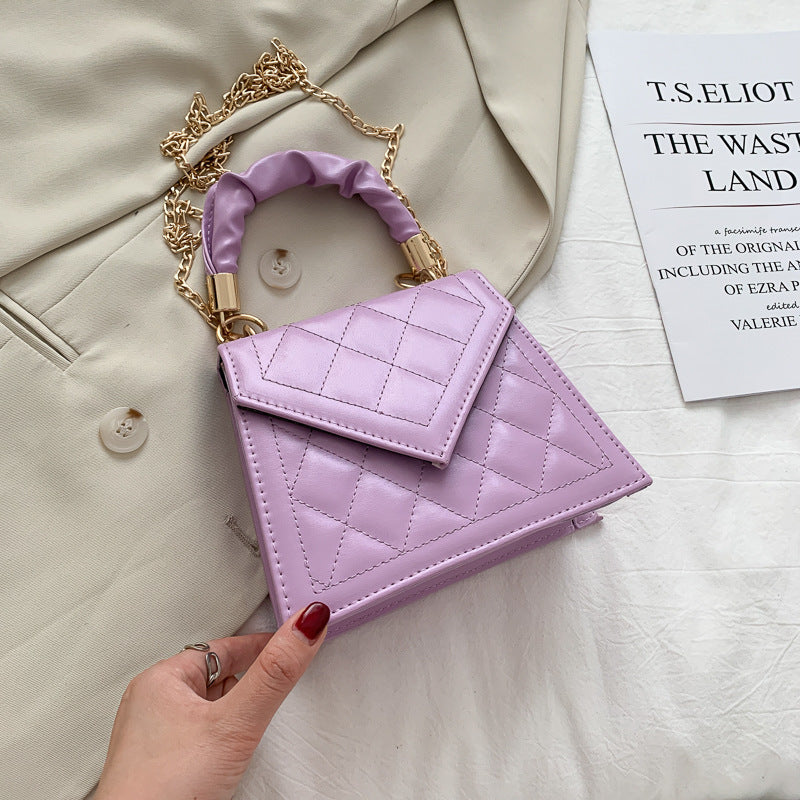 Lingge portable small square bag