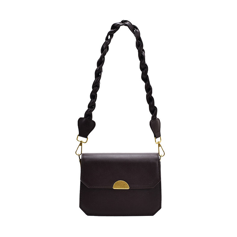 Autumn and winter new trendy fashion retro all-match small square bag