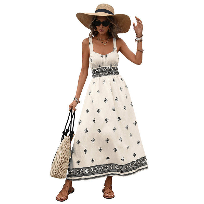 Summer Resort Style Slip Dress
