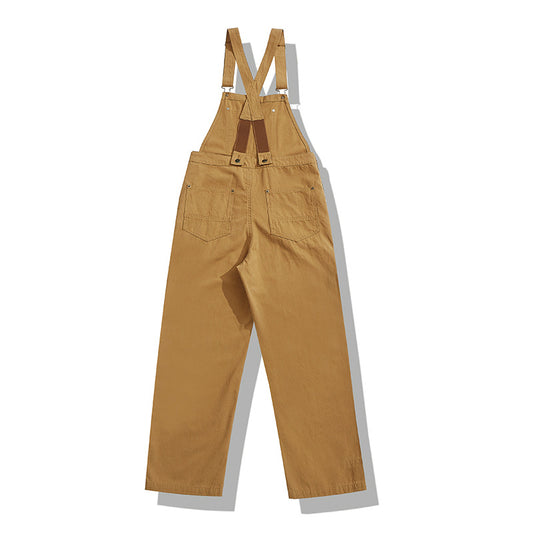 Canvas Japanese Style Workwear Overalls