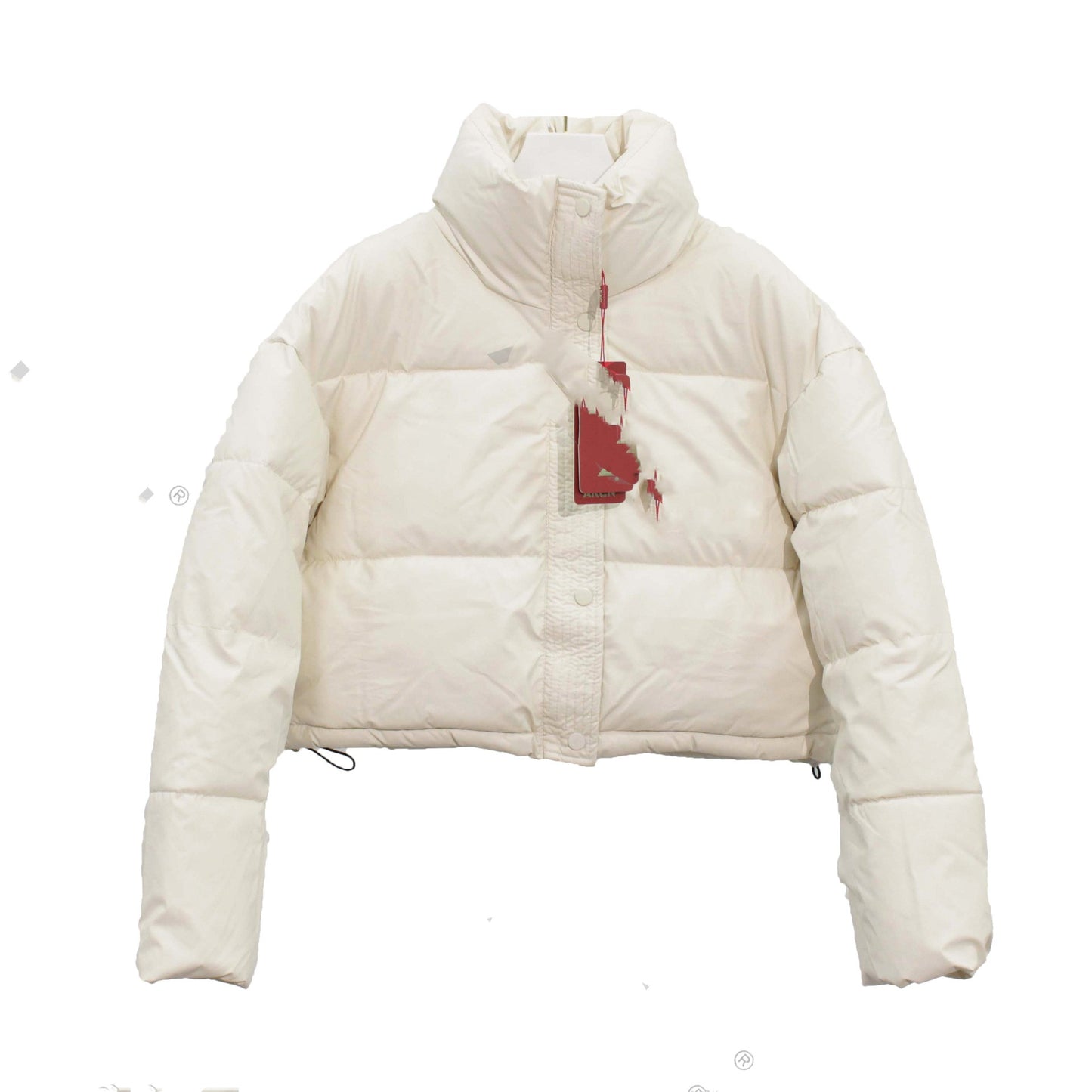 Down Jacket Women's Short Stand-up Collar Thick