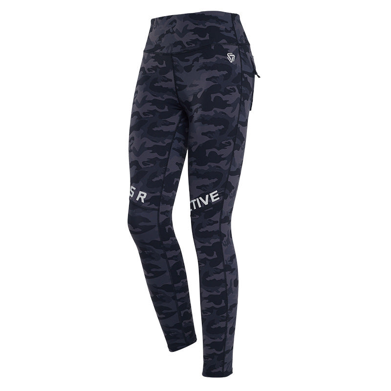 Fitness Pants Women's High Waist, Hip Lifting, Abdomen Tightening, Elastic Tight