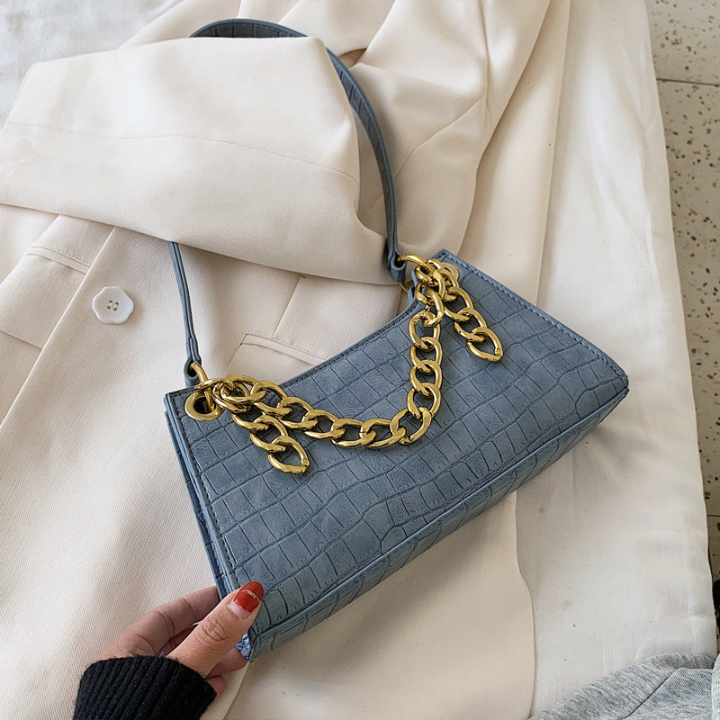 Vintage all-match one-shoulder armpit bag