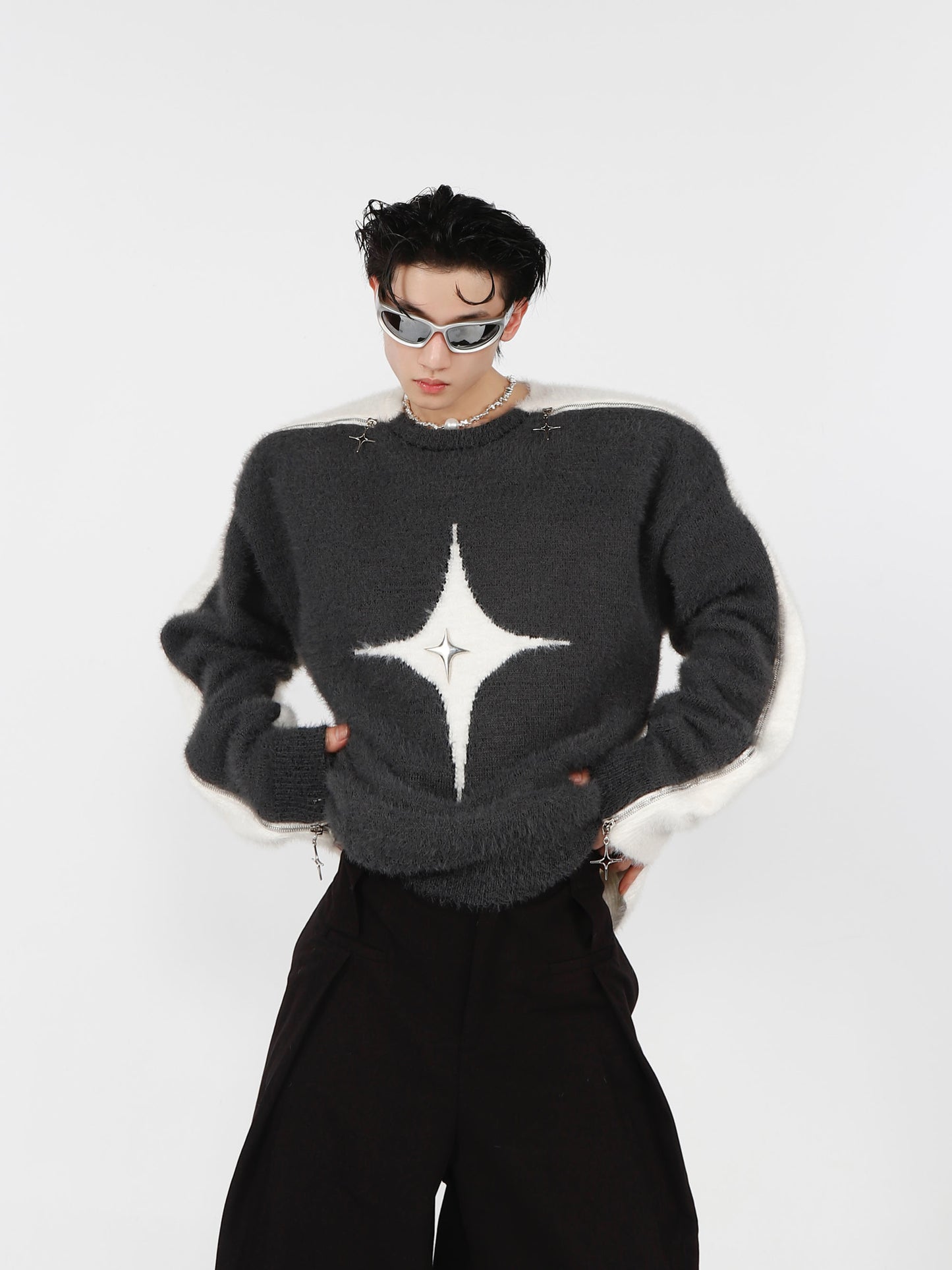 Design Lazy High-end Sweater Loose All-matching Top Trendy