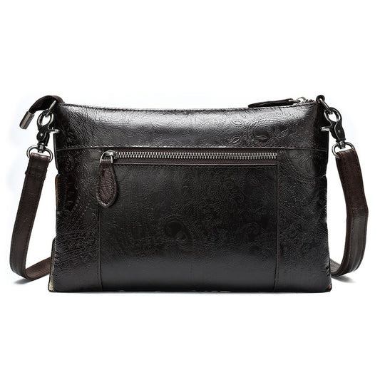 Women's hand bag in cow leather