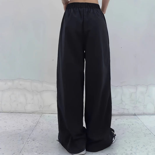 Retro Casual Harajuku Patchwork-joggingbukser