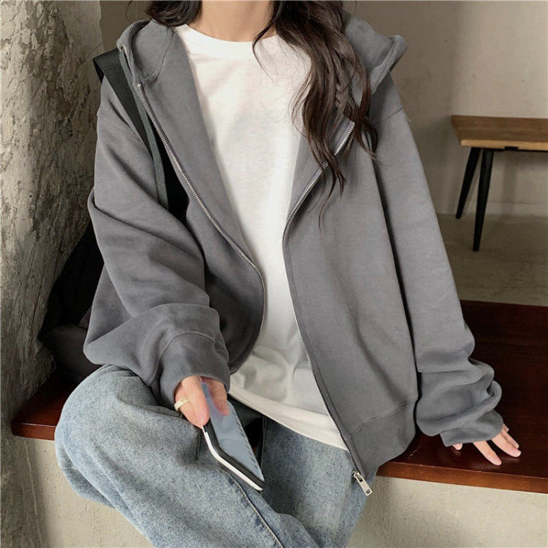 Hong Kong Student Cardigan Sweater Women's Spring And Autumn