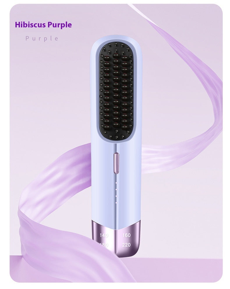 Portable Household Hair Straightener Splint Hair Curler And Straightener Dual-use