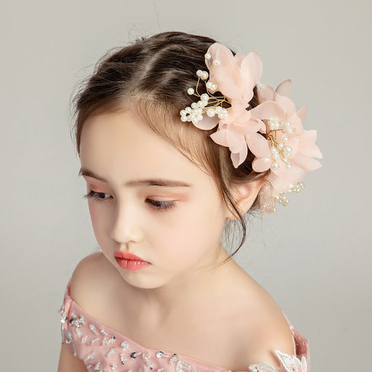 Sødt lille prinsesse smykkesæt Elegant hårnål med blomster