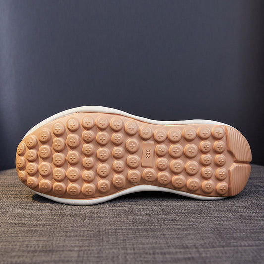 Fashion Spring And Autumn Thick Soled Casual Old Daddy Shoes