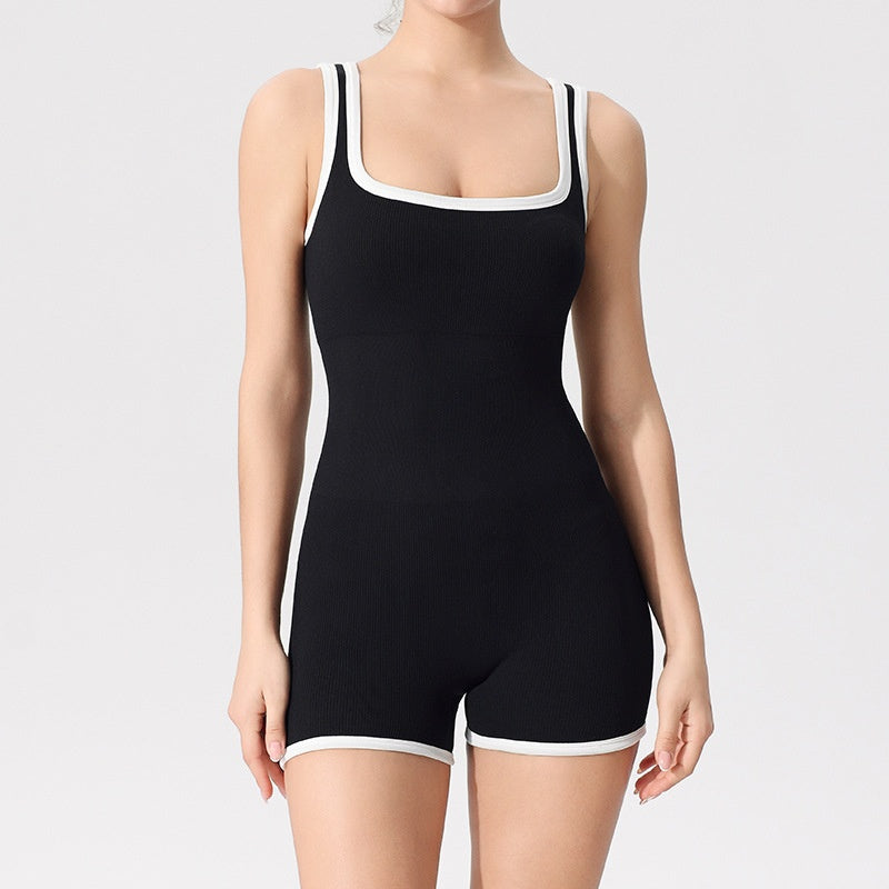 Yoga Jumpsuit Women's Seamless Fitness Sports Jumpsuit