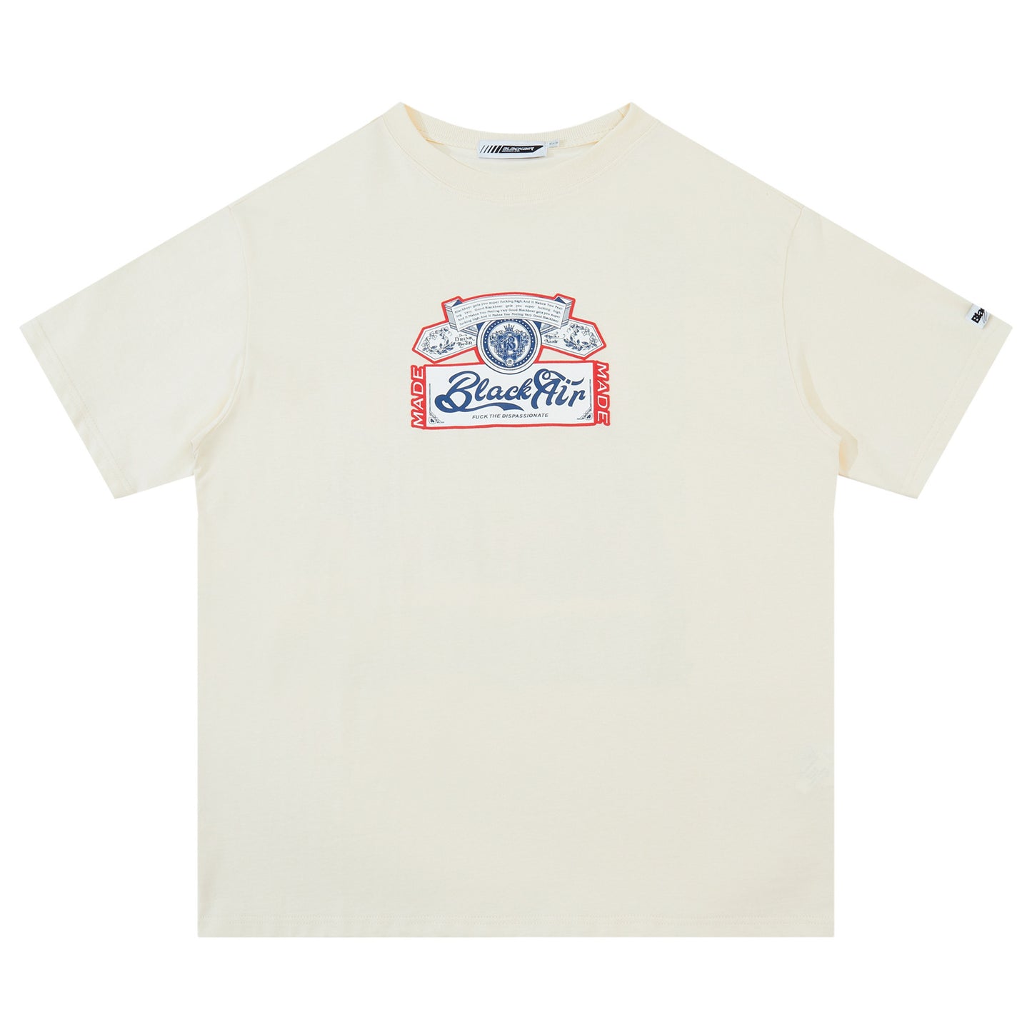 Street Men's Wear Spoof Beer Vintage Printing Niche