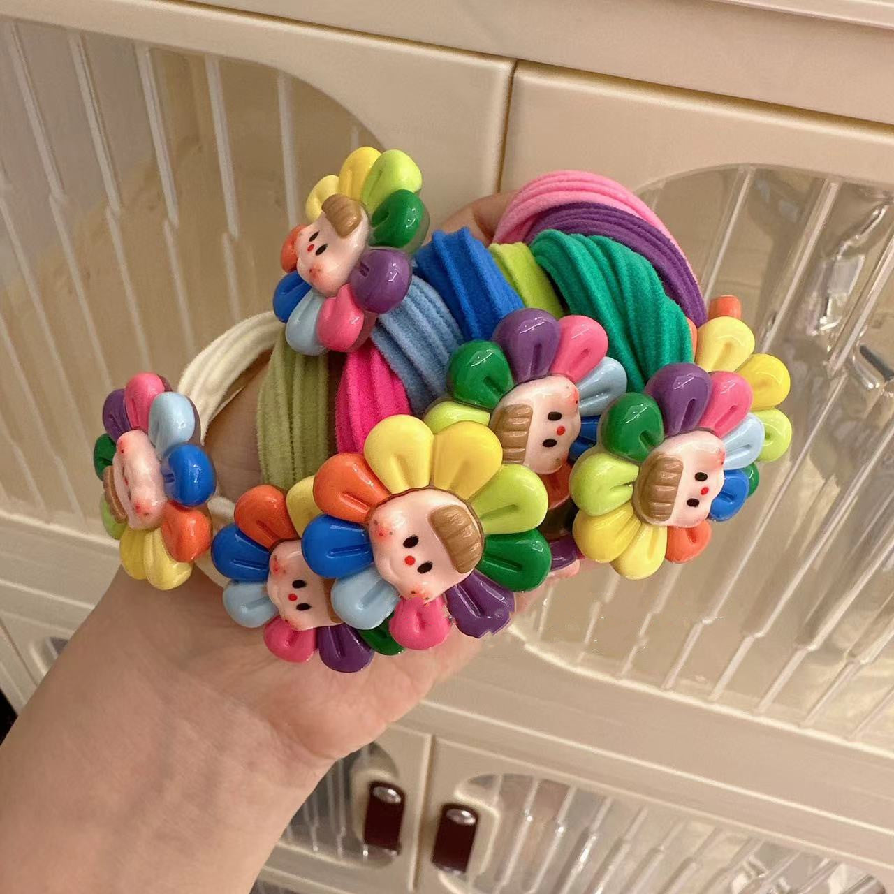 Cute Children's Hair Bands Are Durable And Do Not Hurt Hair Rubber Bands