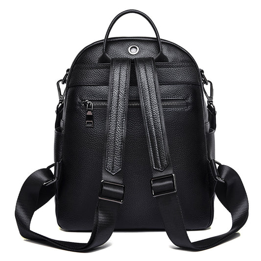Women's Trendy Fashion Genuine Leather Women's Backpack