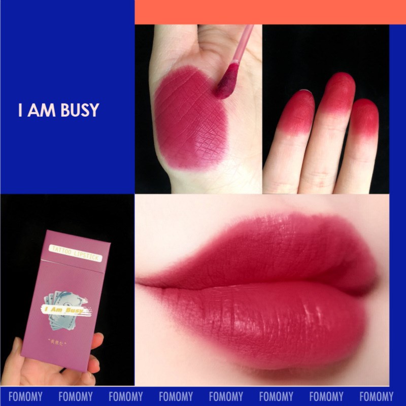 Cotton swab cigarette case lip glaze