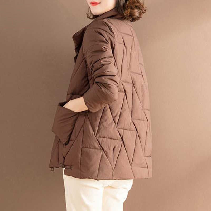 Short Cotton Coat Loose Large Size All Match Small Padded Jacket