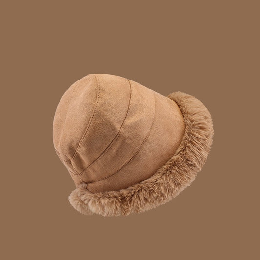 Plush Fisherman Hat For Warmth And Ear Protection In Winter
