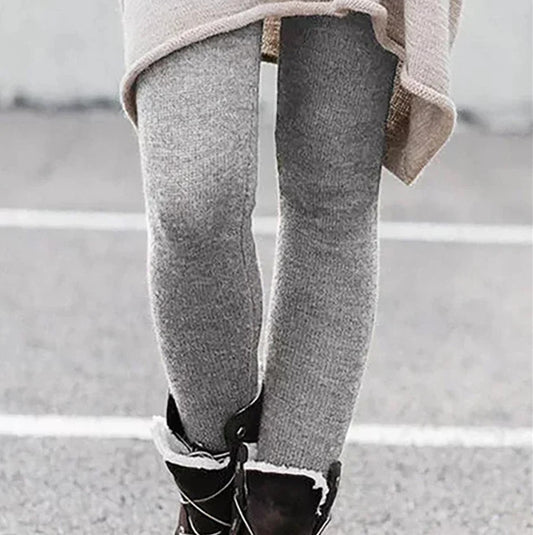 Fashion Brushed Printing Slim Trousers Versatile