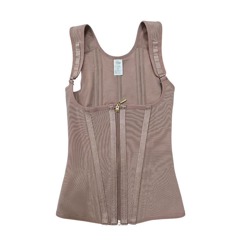 Mesh One-piece Corset Waist Girdling Belly Contraction Hip Lifting Corset