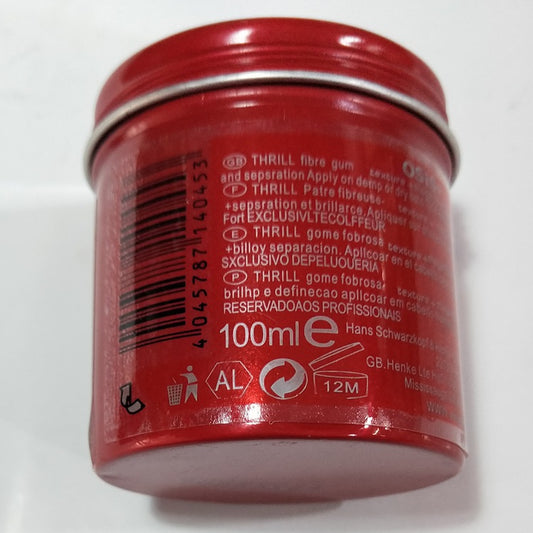 Grey hair mud hair wax
