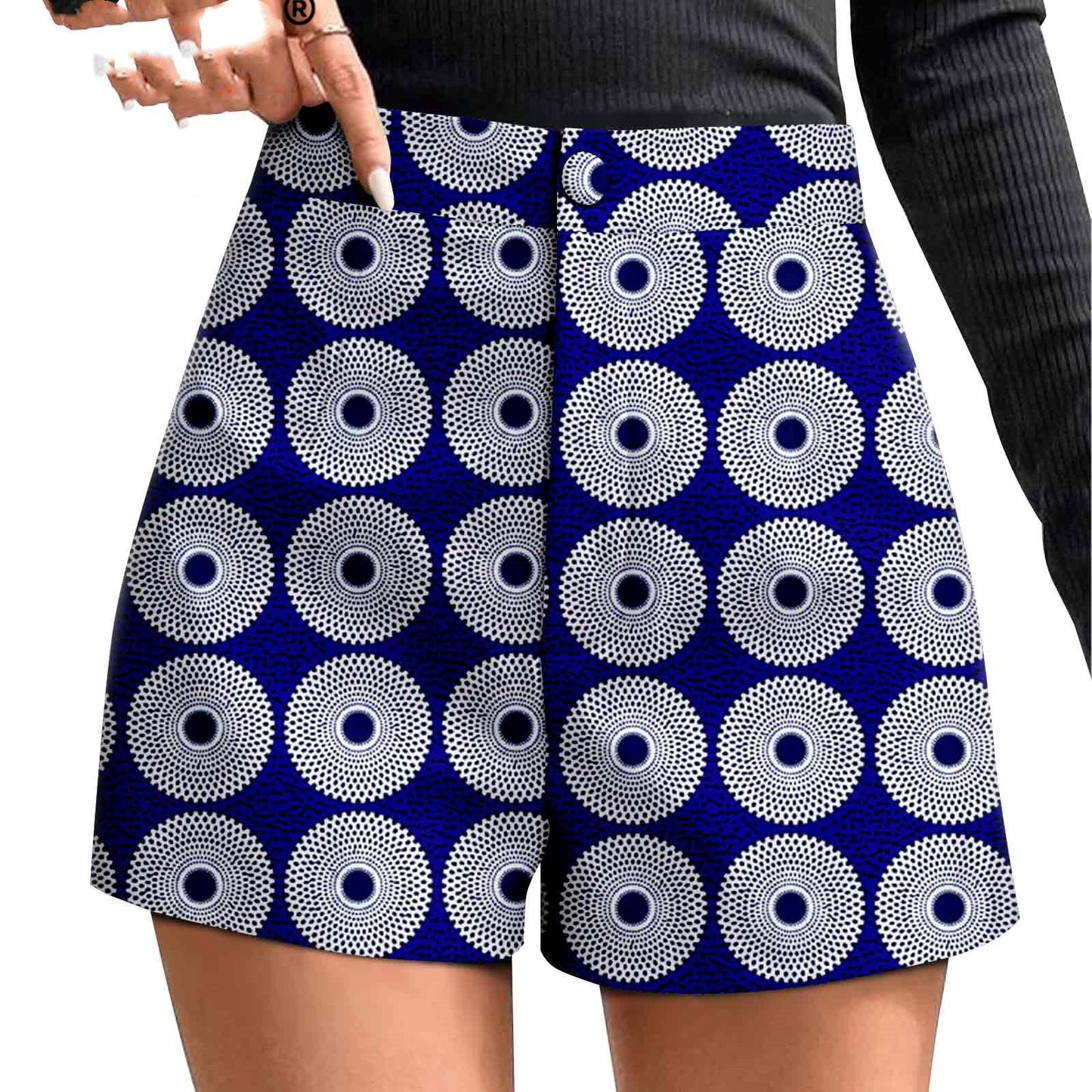 Duplex Printing Batik Shorts