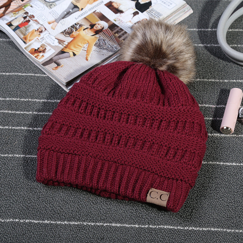 European And American Knitted Woolen Hat