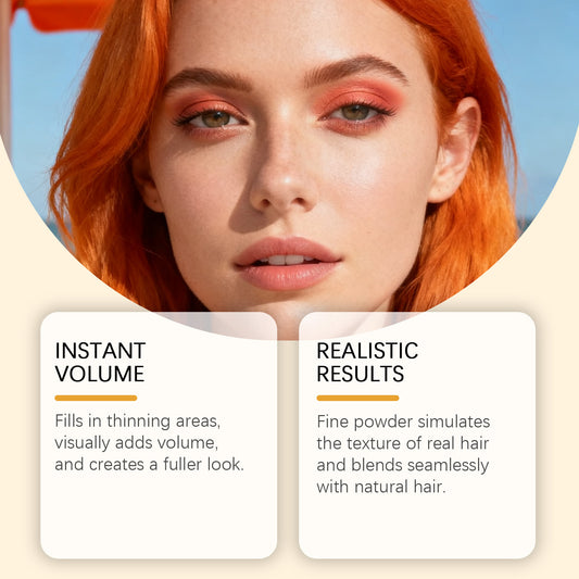 Temporary Orange Hair Spray For Gentle Even Color Correction And A Shiny Uniform Finish