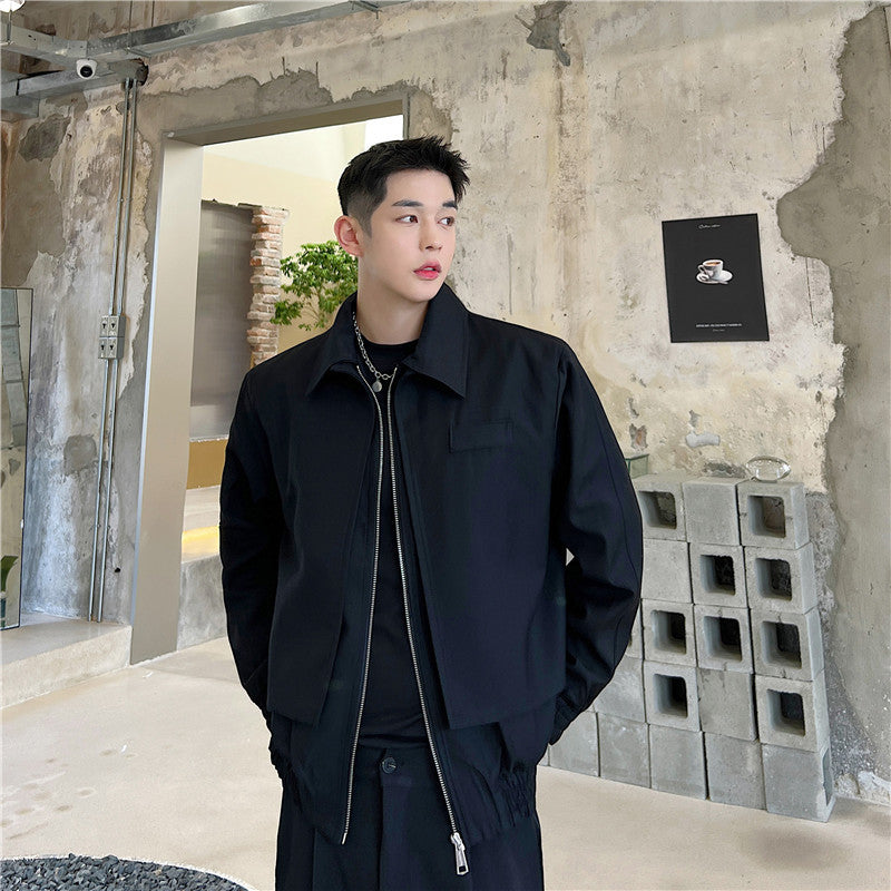 Fashion Fake Two Piece Suit Lapel Coat