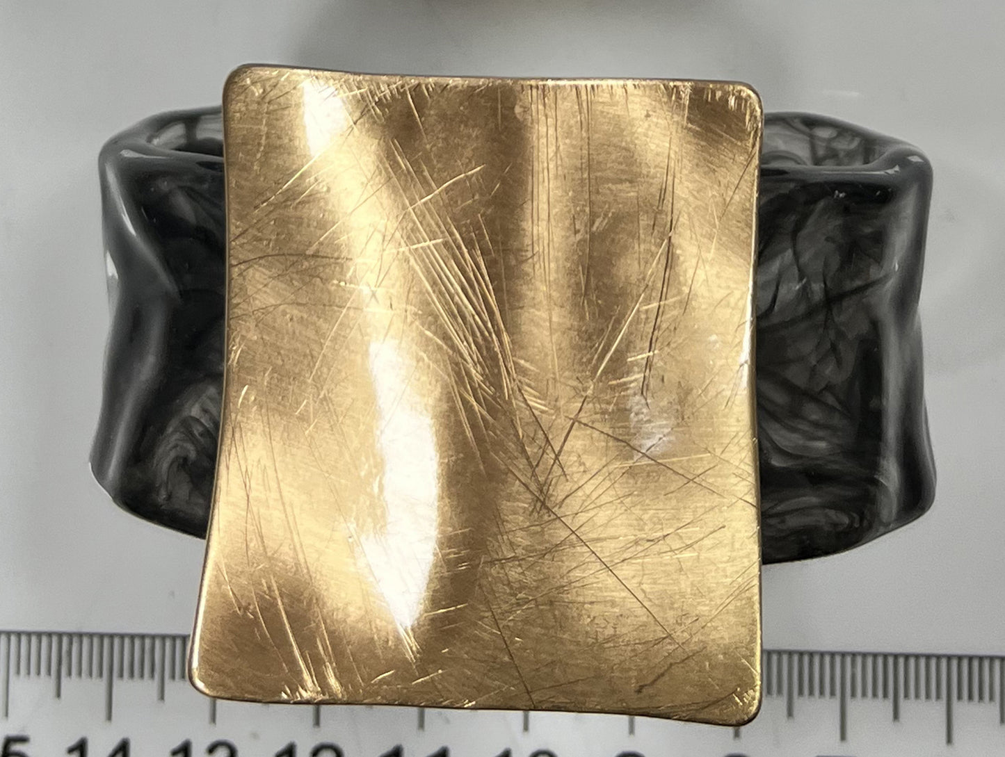 Original Geometrisk Børstet Firkantet Metal Avanceret Enkelt Elegant Armbånd