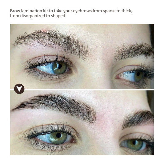Brown Ironing Eyebrow Suit Natural Shaping