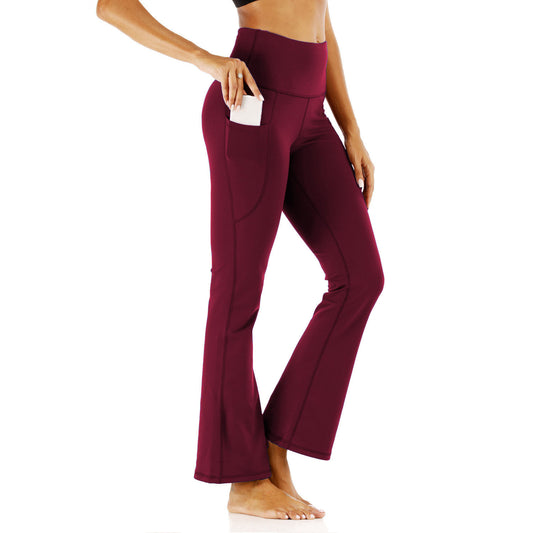 High Waist Solid Color Tight Skirt Running Fitness Pants Yoga