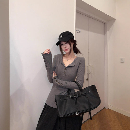 Women's Stylish Slim-fit Korean-style Innerwear Top