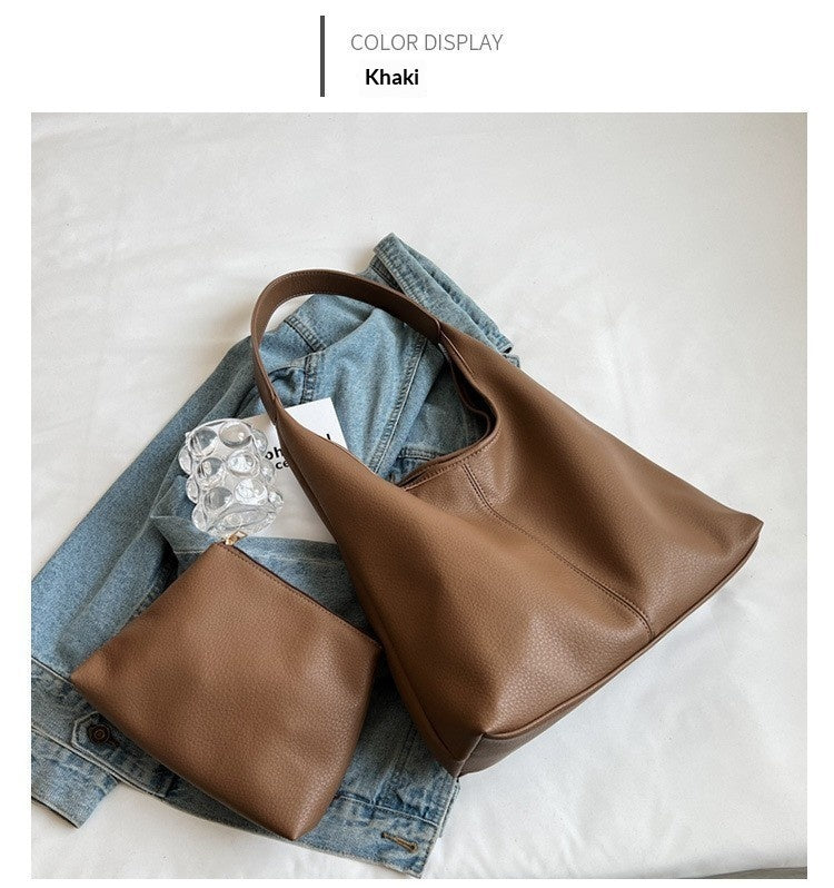 Sleek, Niche Tote Bag For Class Or Commutingversatile And Perfect As A Crossbody Or Shoulder Bag