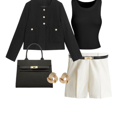 Solid Color Texture Casual Classic Style Jacket Women